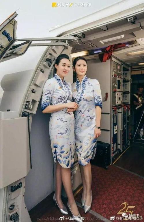 海航空姐图片,优雅制服下的美丽瞬间