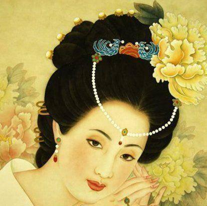 唐朝贵妃图片,图鉴千年盛世佳人风采